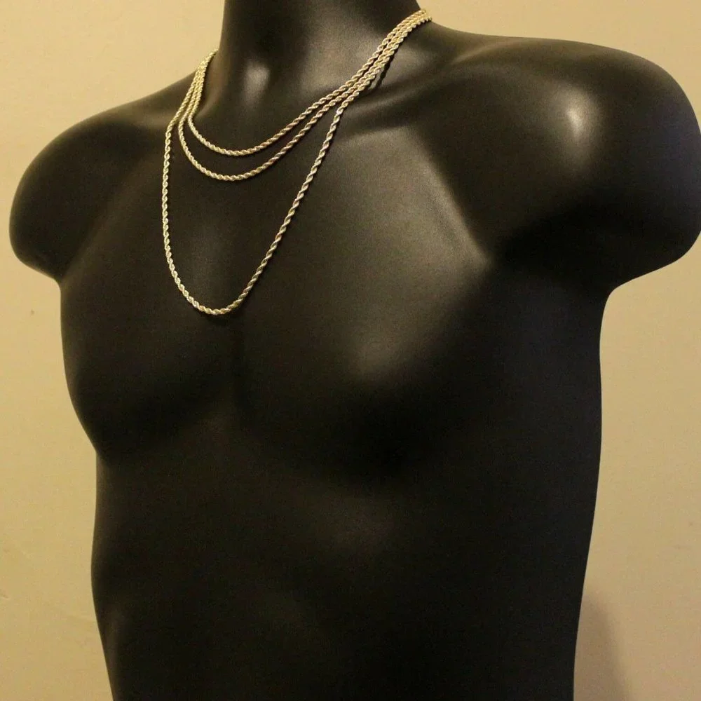 NEW 14k Gold 3mm 18